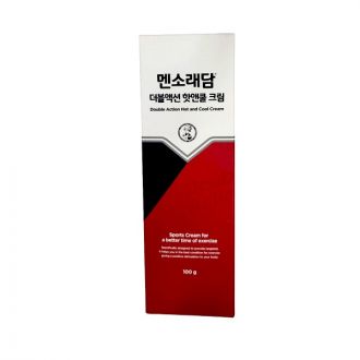 멘소래담 더블액션크림(핫앤쿨)