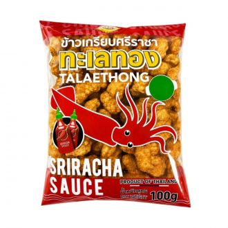 ข้าวเกรียบปลาหมึก รสซอสศรีราชา